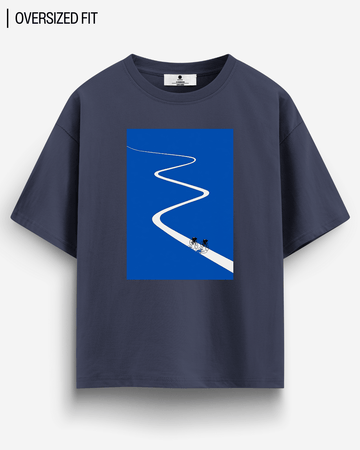 PATH LESS TRAVELLED OVERSIZED T - SHIRT - COMMONGROUND