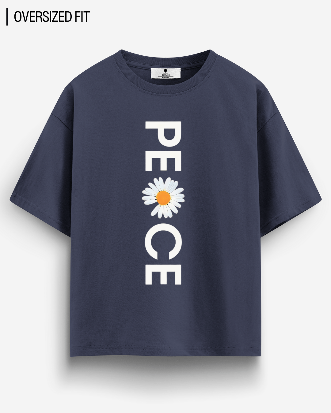 PEACE OVERSIZED T - SHIRT - COMMONGROUND