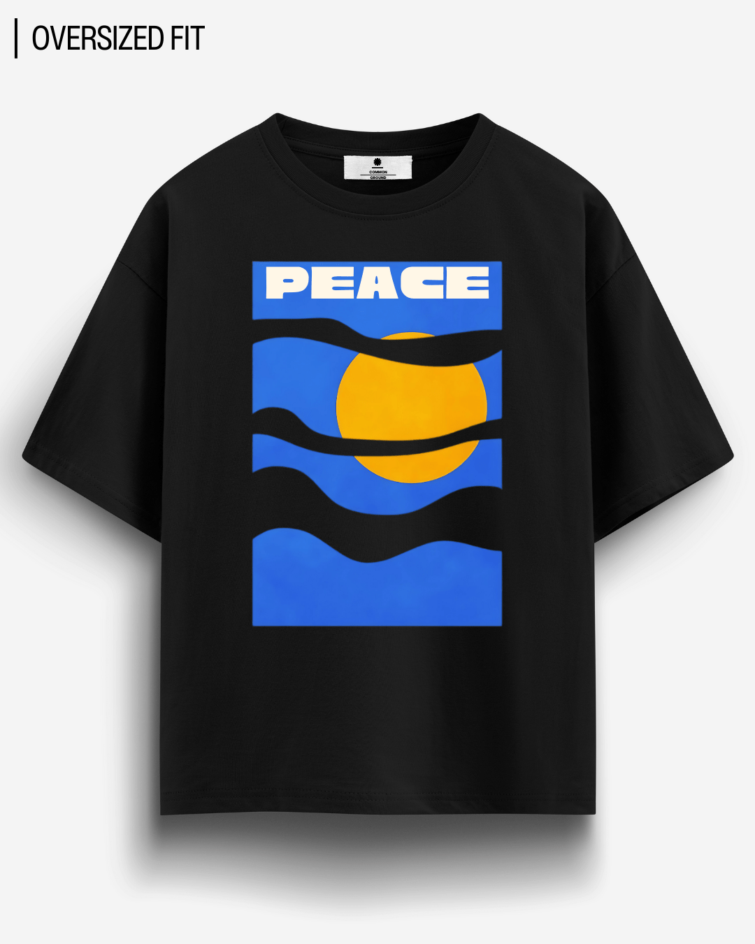 PEACE OVERSIZED T - SHIRT - COMMONGROUND