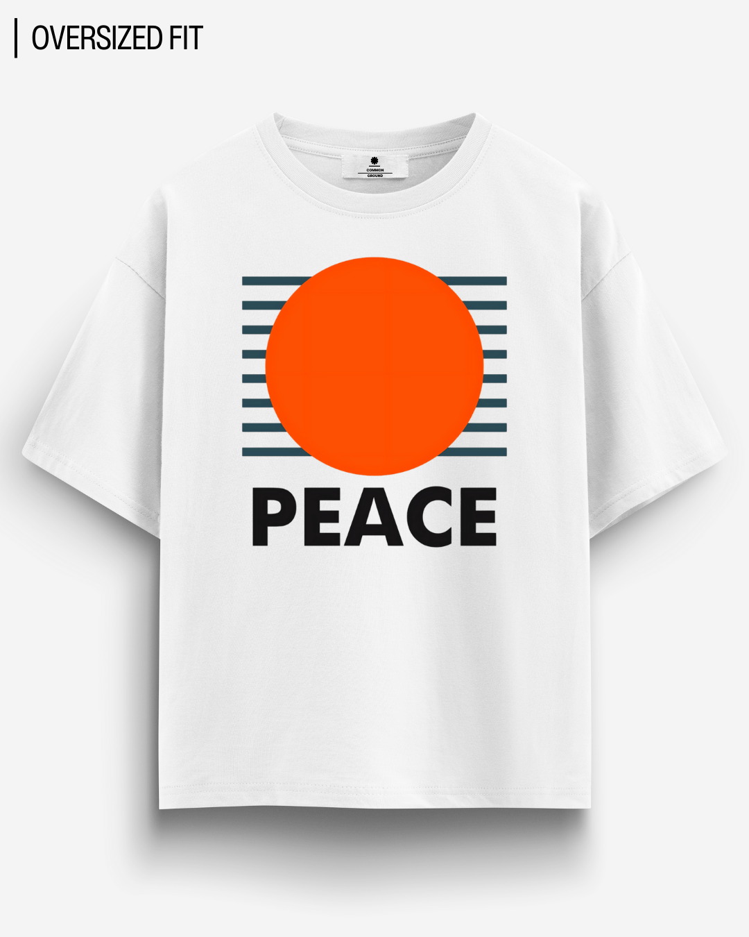PEACE OVERSIZED T - SHIRT - COMMONGROUND