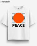 PEACE OVERSIZED T - SHIRT - COMMONGROUND