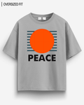 PEACE OVERSIZED T - SHIRT - COMMONGROUND