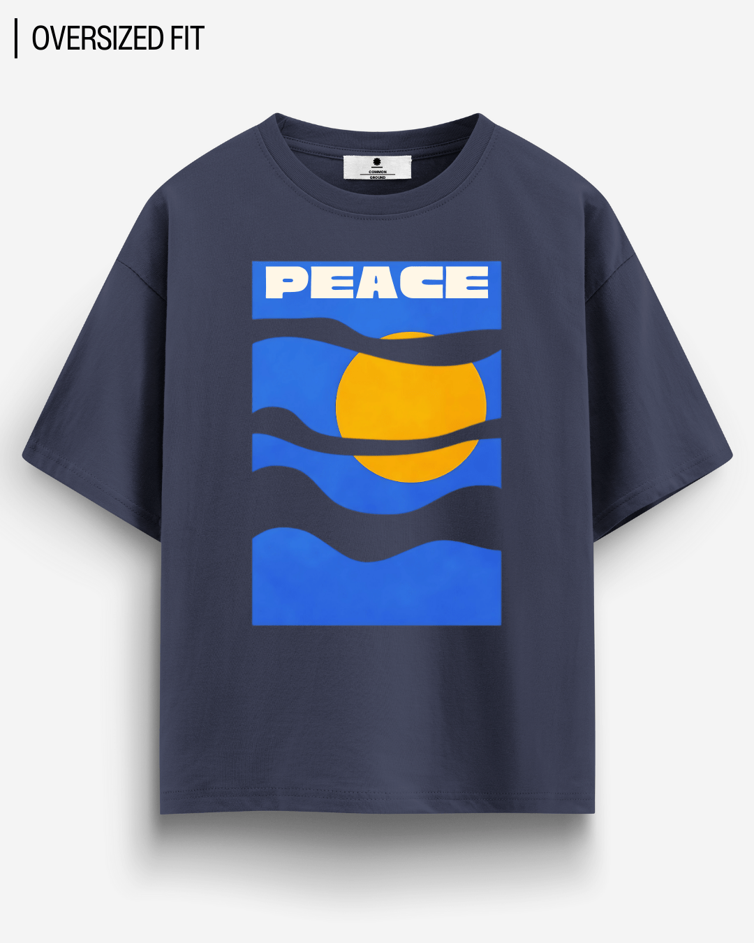 PEACE OVERSIZED T - SHIRT - COMMONGROUND