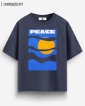 PEACE OVERSIZED T - SHIRT - COMMONGROUND