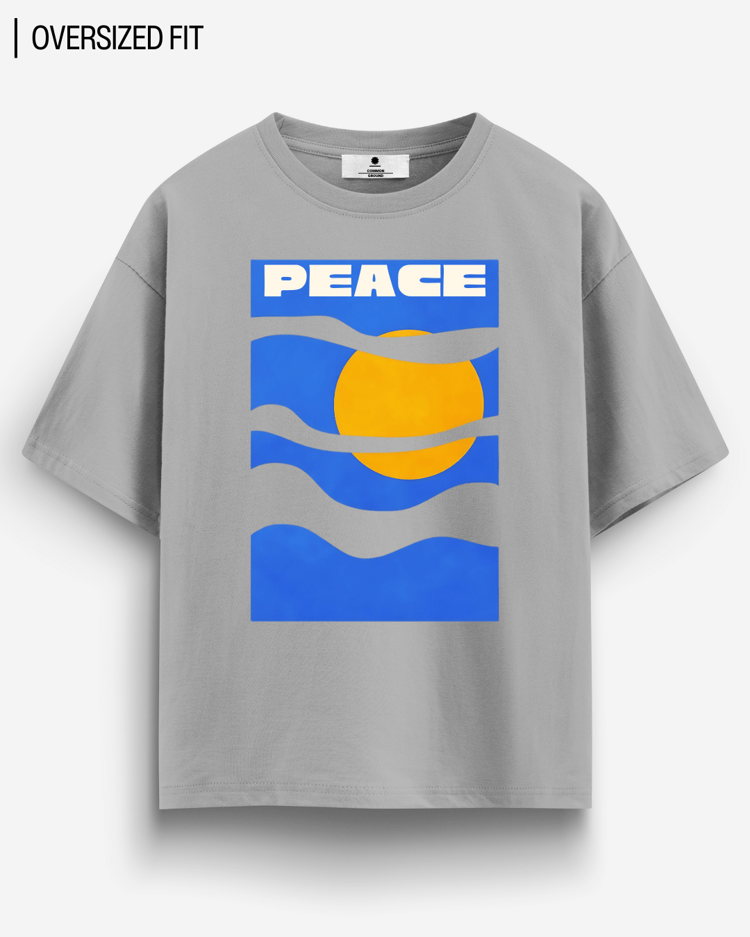 PEACE OVERSIZED T - SHIRT - COMMONGROUND