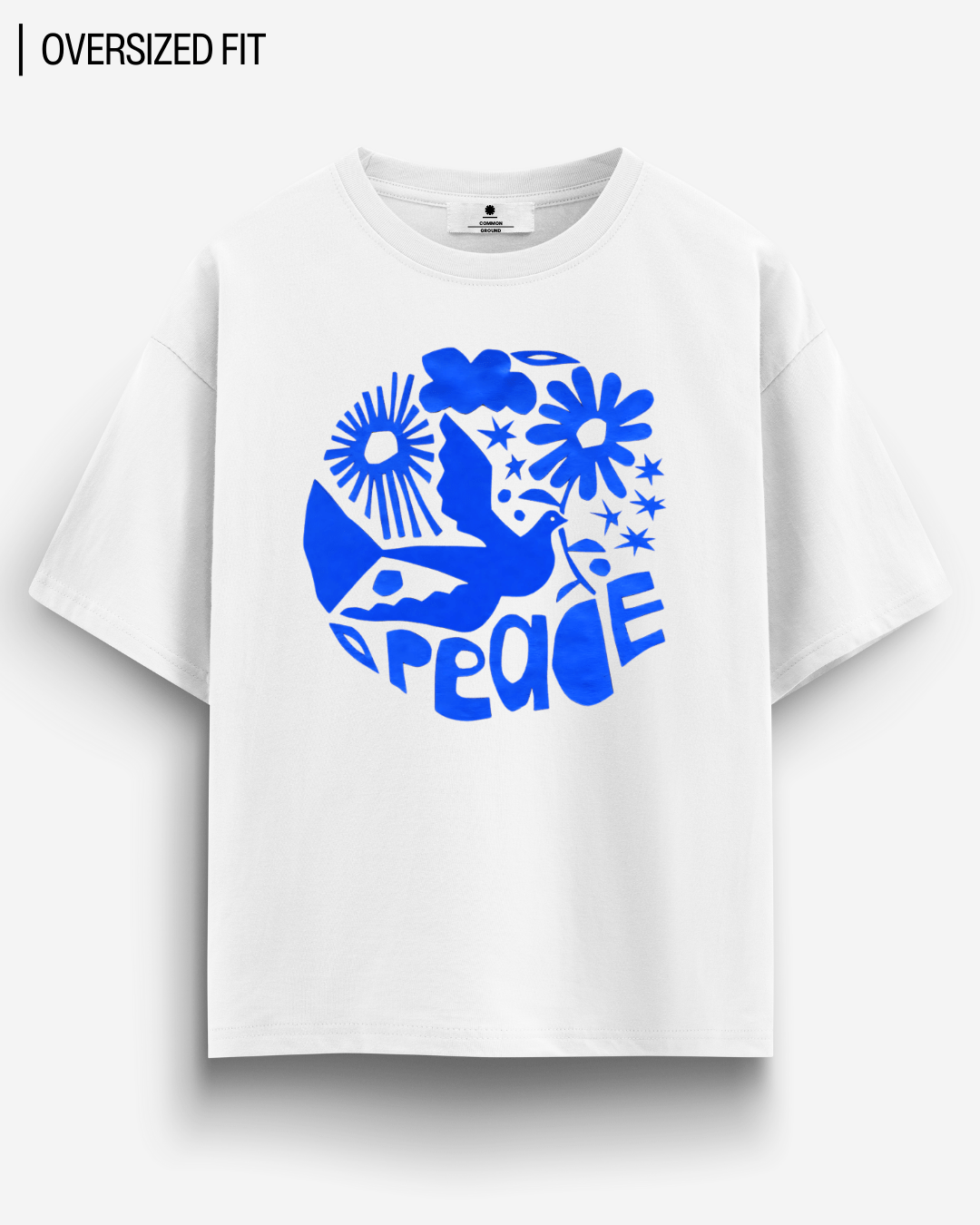 PEACE OVERSIZED T - SHIRT - COMMONGROUND