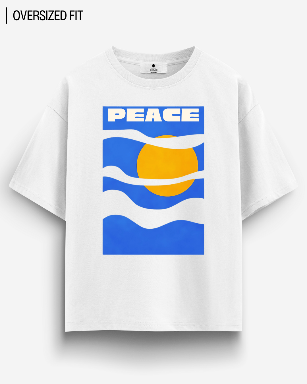 PEACE OVERSIZED T - SHIRT - COMMONGROUND