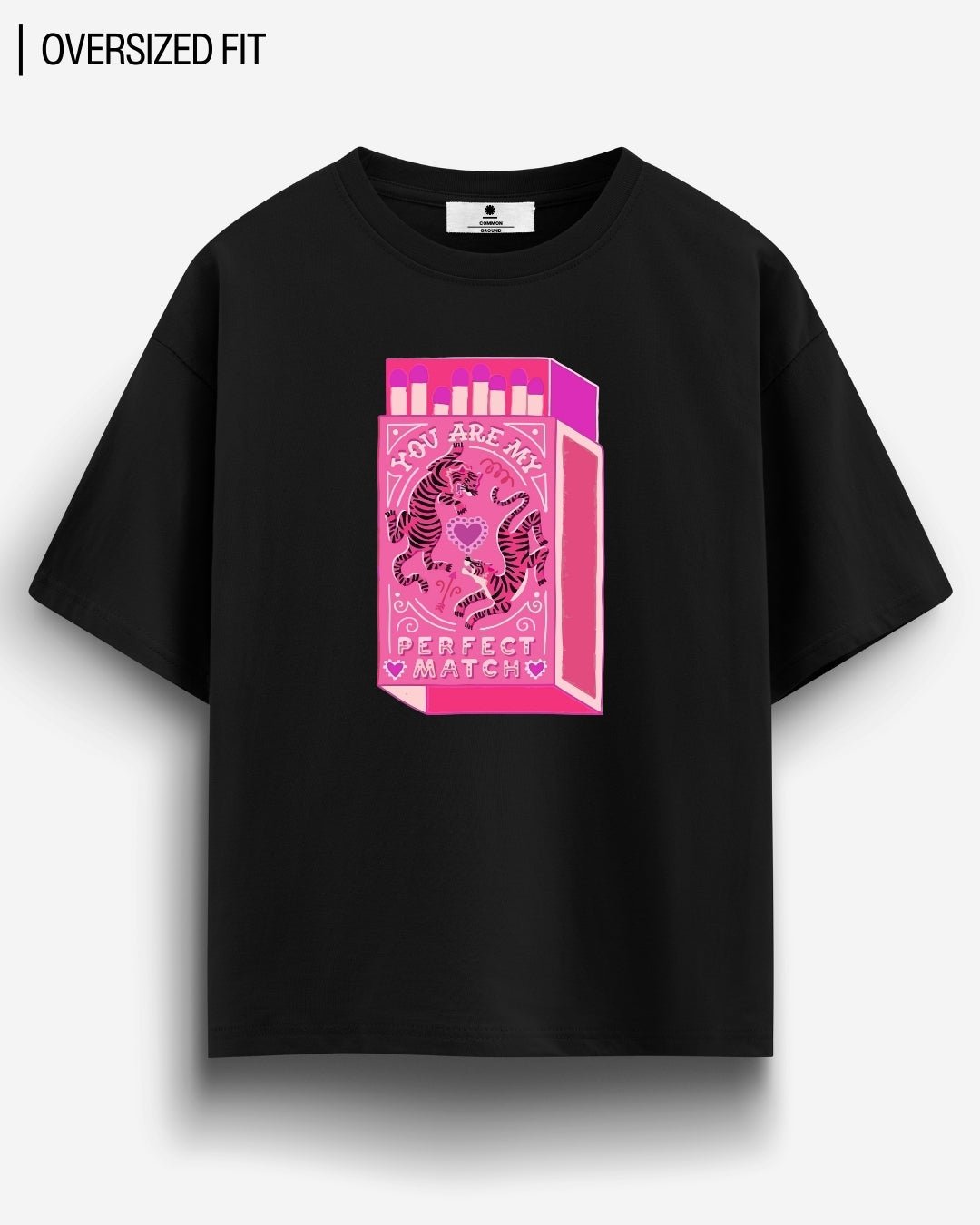 PERFECT MATCH OVERSIZED T - SHIRT - COMMONGROUND