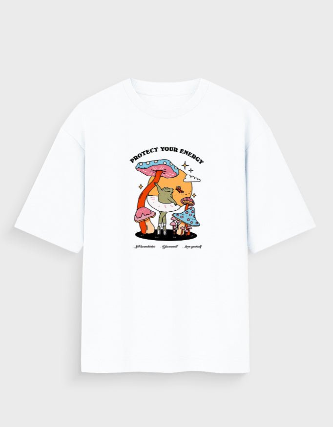 PERTECT YOUR ENERGY OVERSIZED T - SHIRT - COMMONGROUND