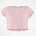 PINK BOW CROP TOP - COMMONGROUND
