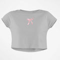 PINK BOW CROP TOP - COMMONGROUND