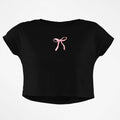 PINK BOW CROP TOP - COMMONGROUND