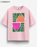 PINKORNGE OVERSIZED T - SHIRT - COMMONGROUND