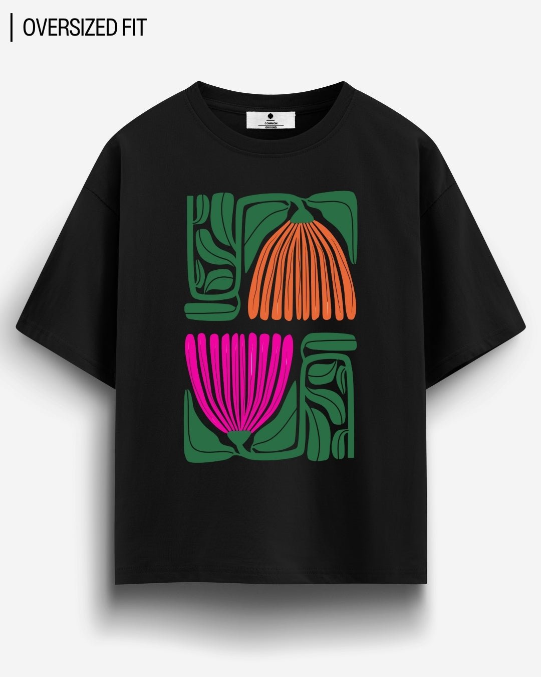 PINKORNGE OVERSIZED T - SHIRT - COMMONGROUND