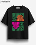 PINKORNGE OVERSIZED T - SHIRT - COMMONGROUND