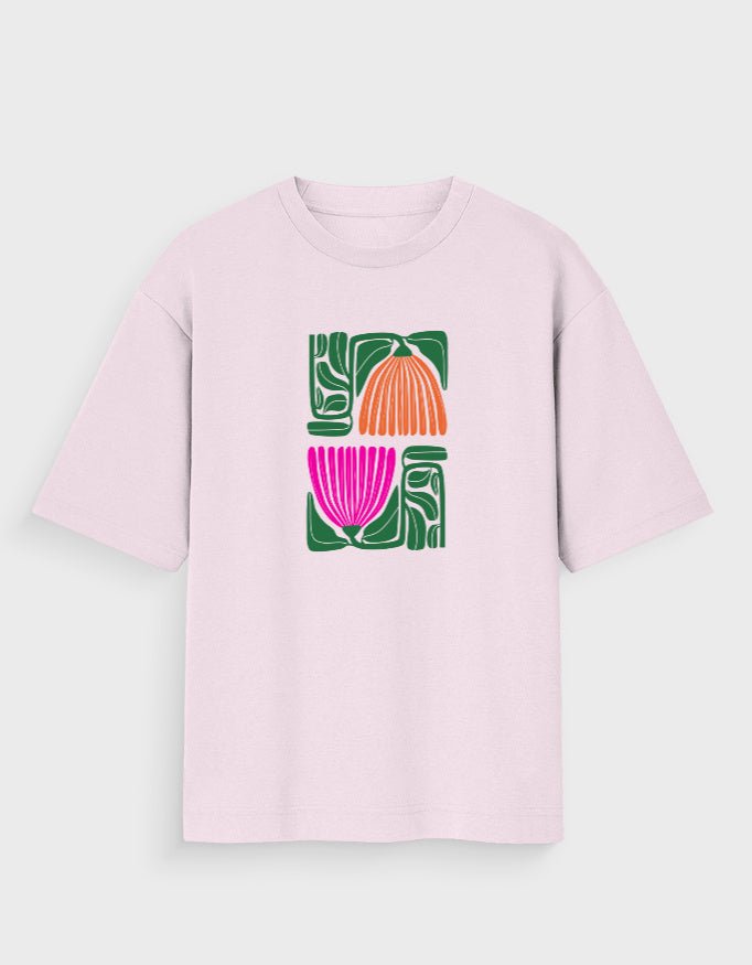 PINKORNGE OVERSIZED T - SHIRT - COMMONGROUND