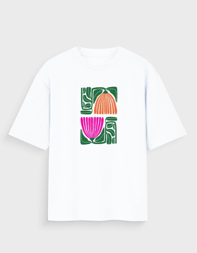 PINKORNGE OVERSIZED T - SHIRT - COMMONGROUND