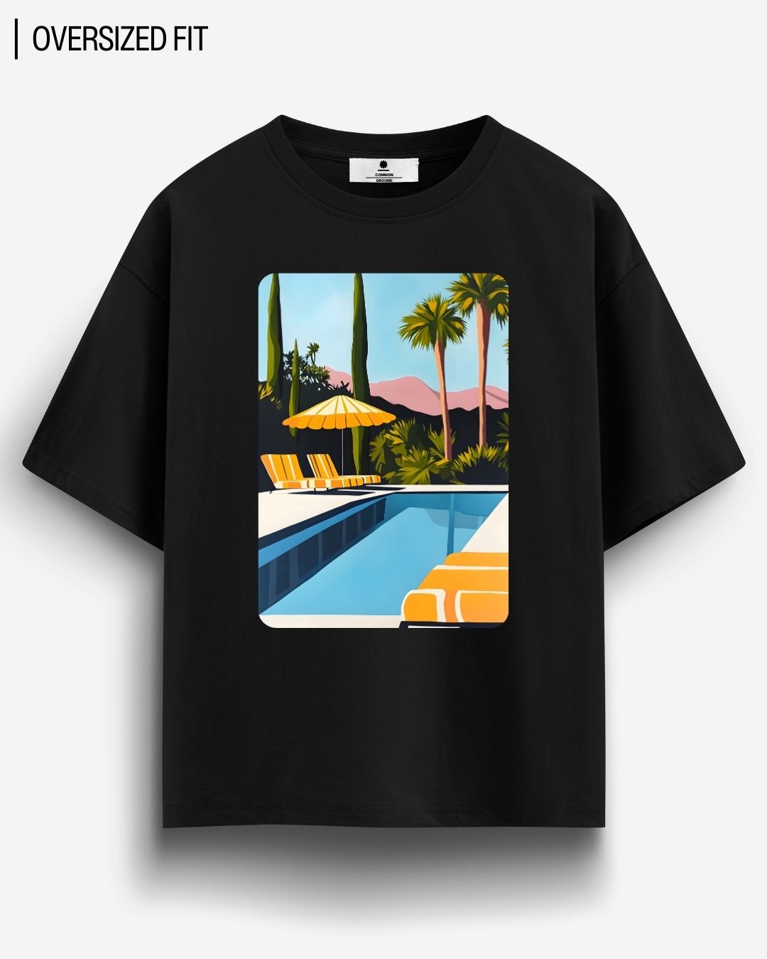 POOLDAY OVERSIZED T - SHIRT - COMMONGROUND
