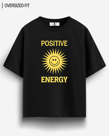 POSITIVE ENERGY OVERSIZED T - SHIRT - COMMONGROUND