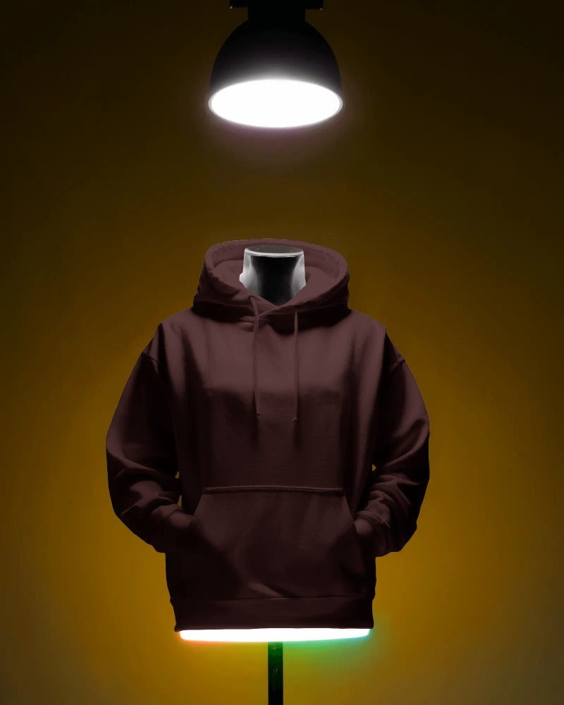 UNISEX MAROON HOODIE