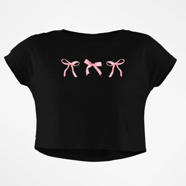 PRINCESS BOWS CROP TOP - COMMONGROUND