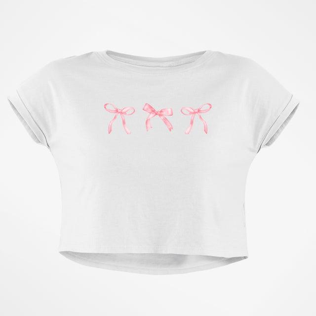 PRINCESS BOWS CROP TOP - COMMONGROUND