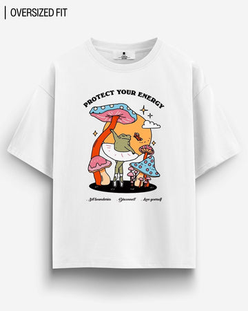 PROTECT YOUR ENERGY OVERSIZED T - SHIRT - COMMONGROUND