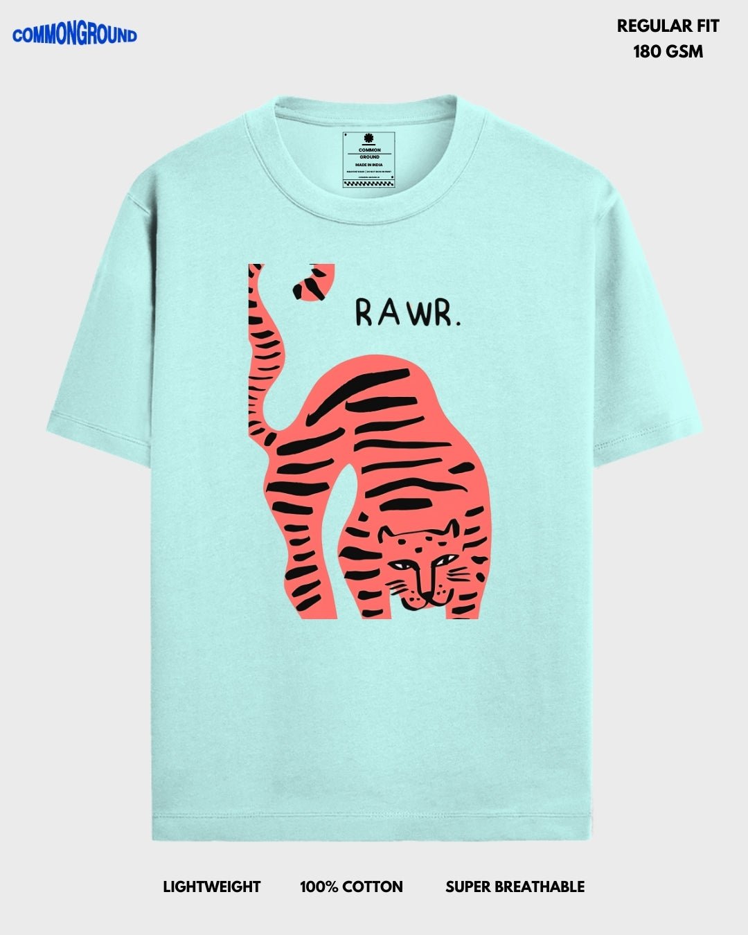 RAWR REGULAR T - SHIRT - COMMONGROUND