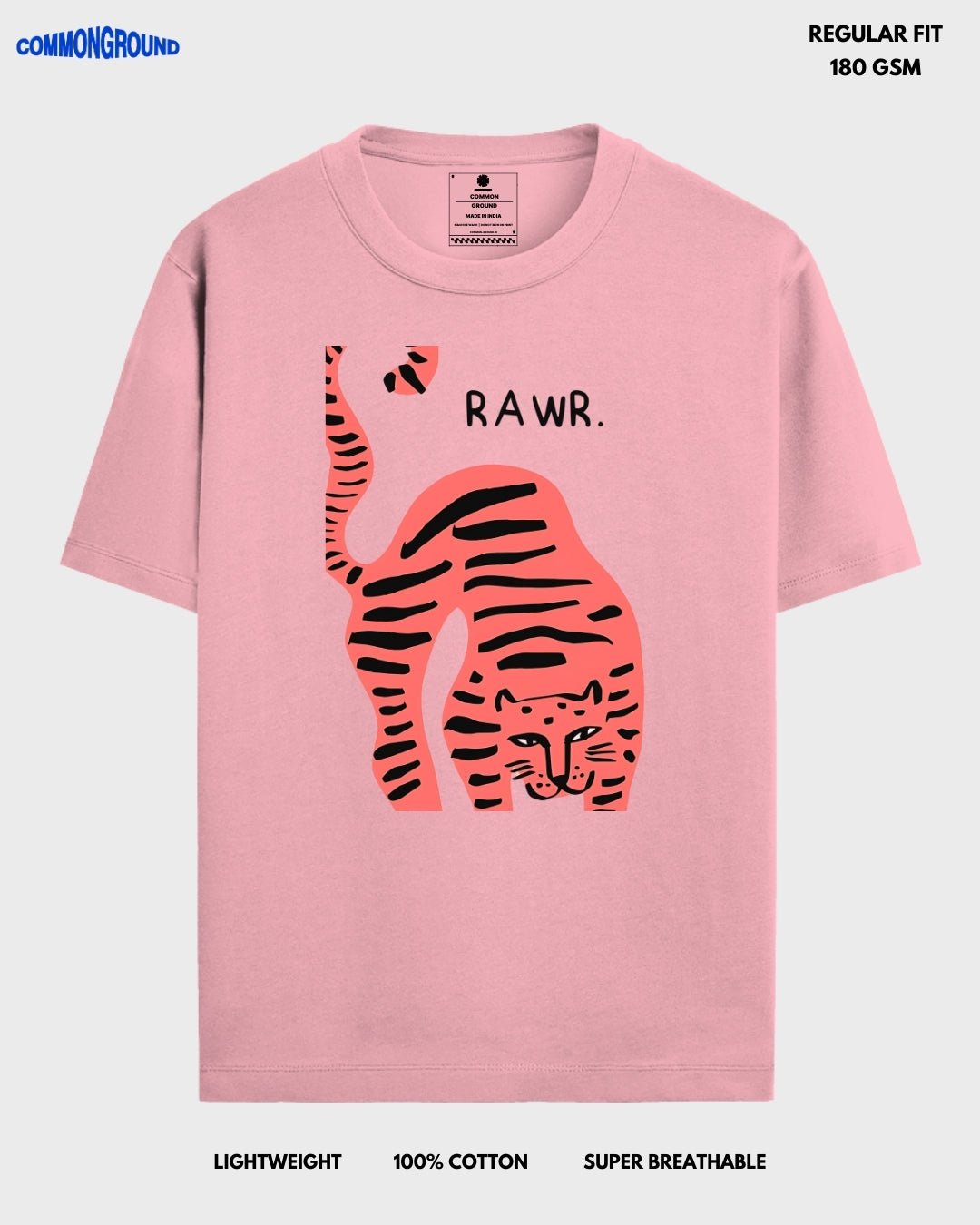 RAWR REGULAR T - SHIRT - COMMONGROUND