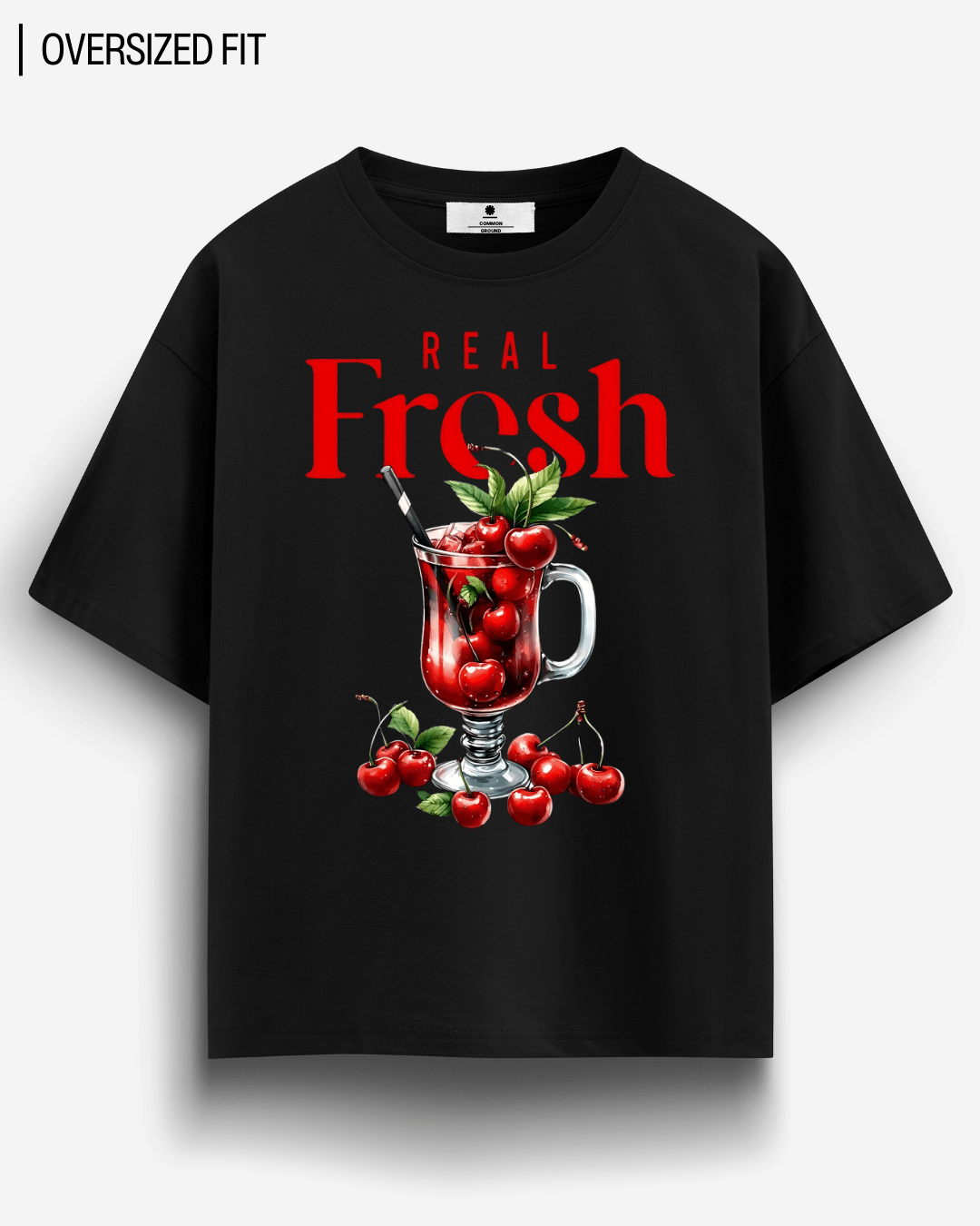REAL FRESH OVERSIZED T - SHIRT - COMMONGROUND