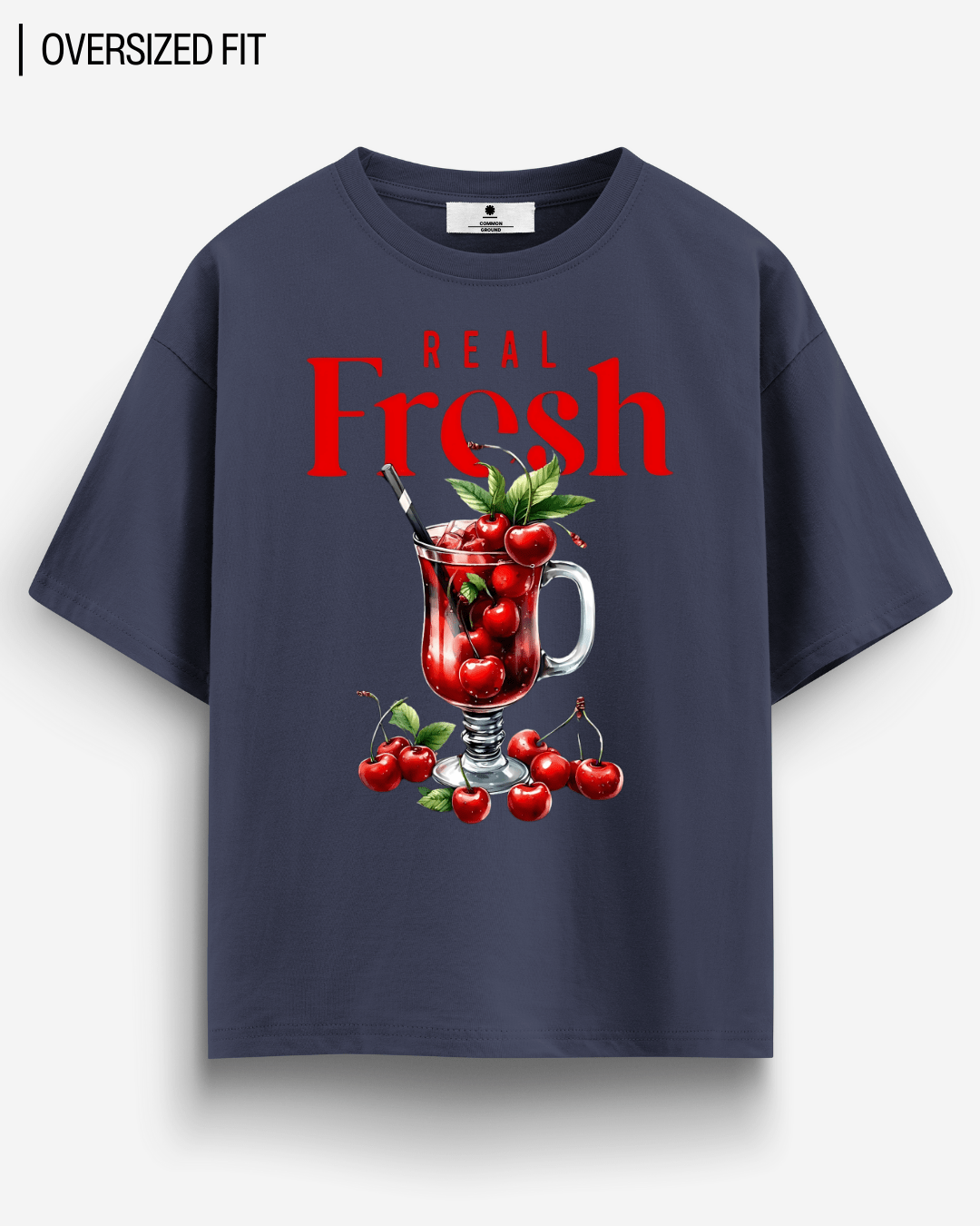 REAL FRESH OVERSIZED T - SHIRT - COMMONGROUND