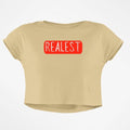 REALEST CROP TOP - COMMONGROUND
