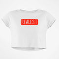 REALEST CROP TOP - COMMONGROUND