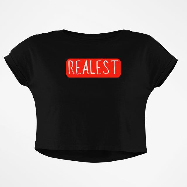 REALEST CROP TOP - COMMONGROUND