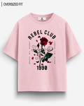 REBEL CLUB OVERSIZED T - SHIRT - COMMONGROUND