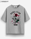 REBEL CLUB OVERSIZED T - SHIRT - COMMONGROUND