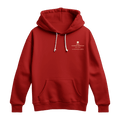 RED REGULAR HOODIE - COMMONGROUND