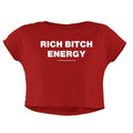 RICH BIT*H ENERGY CROP TOP - COMMONGROUND