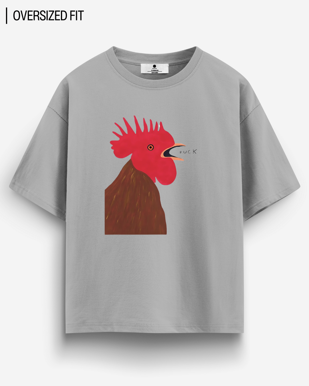 ROOSTER OVERSIZED T - SHIRT - COMMONGROUND