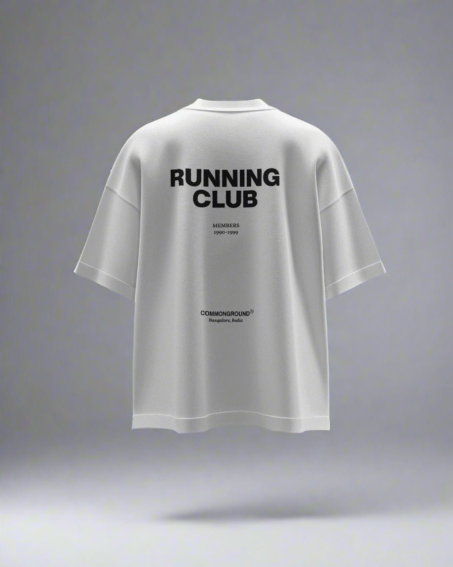 RUNNING CLUB OVERSIZED T - SHIRT - COMMONGROUND