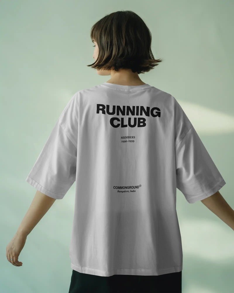 RUNNING CLUB OVERSIZED T - SHIRT - COMMONGROUND