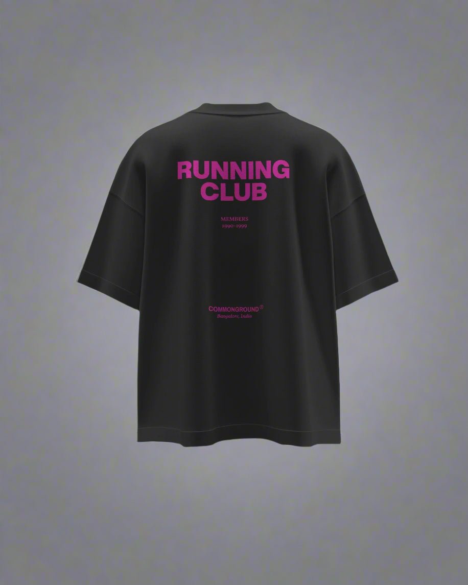 RUNNING CLUB OVERSIZED T - SHIRT - COMMONGROUND