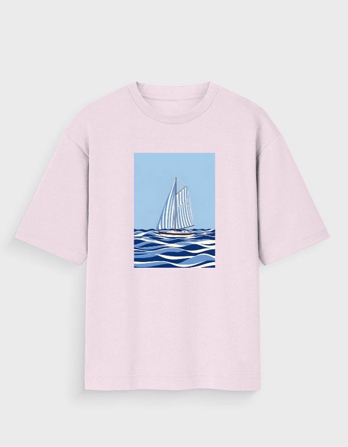 SAILING OVERSIZED T - SHIRT - COMMONGROUND