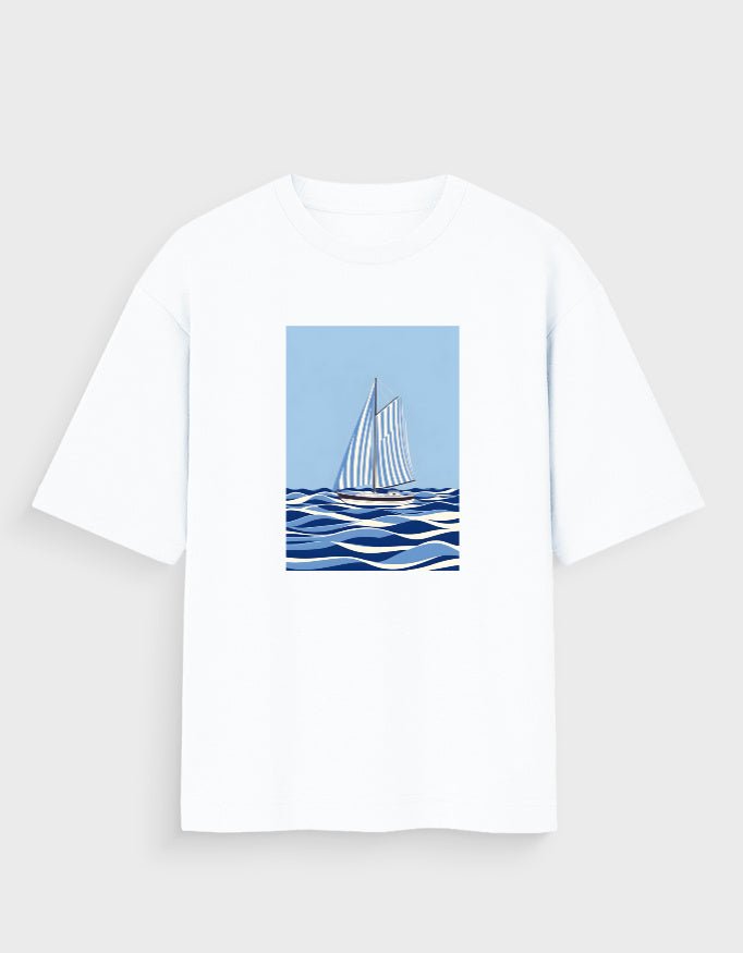 SAILING OVERSIZED T - SHIRT - COMMONGROUND