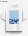 SAILING OVERSIZED T - SHIRT - COMMONGROUND