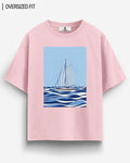 SAILING OVERSIZED T - SHIRT - COMMONGROUND