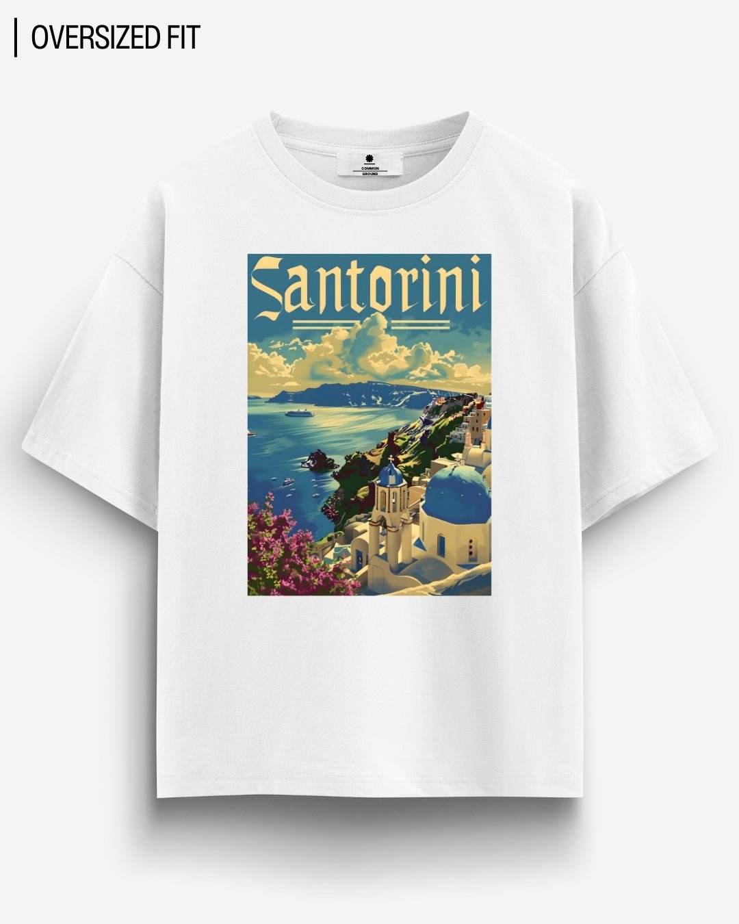 SANTORINI OVERSIZED T - SHIRT - COMMONGROUND