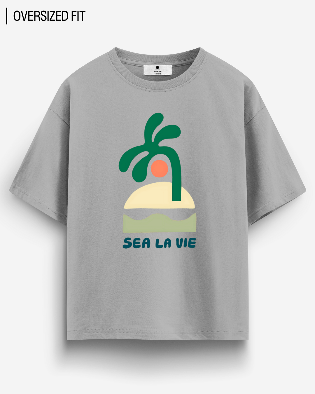 SEA LA VIE OVERSIZED T - SHIRT - COMMONGROUND