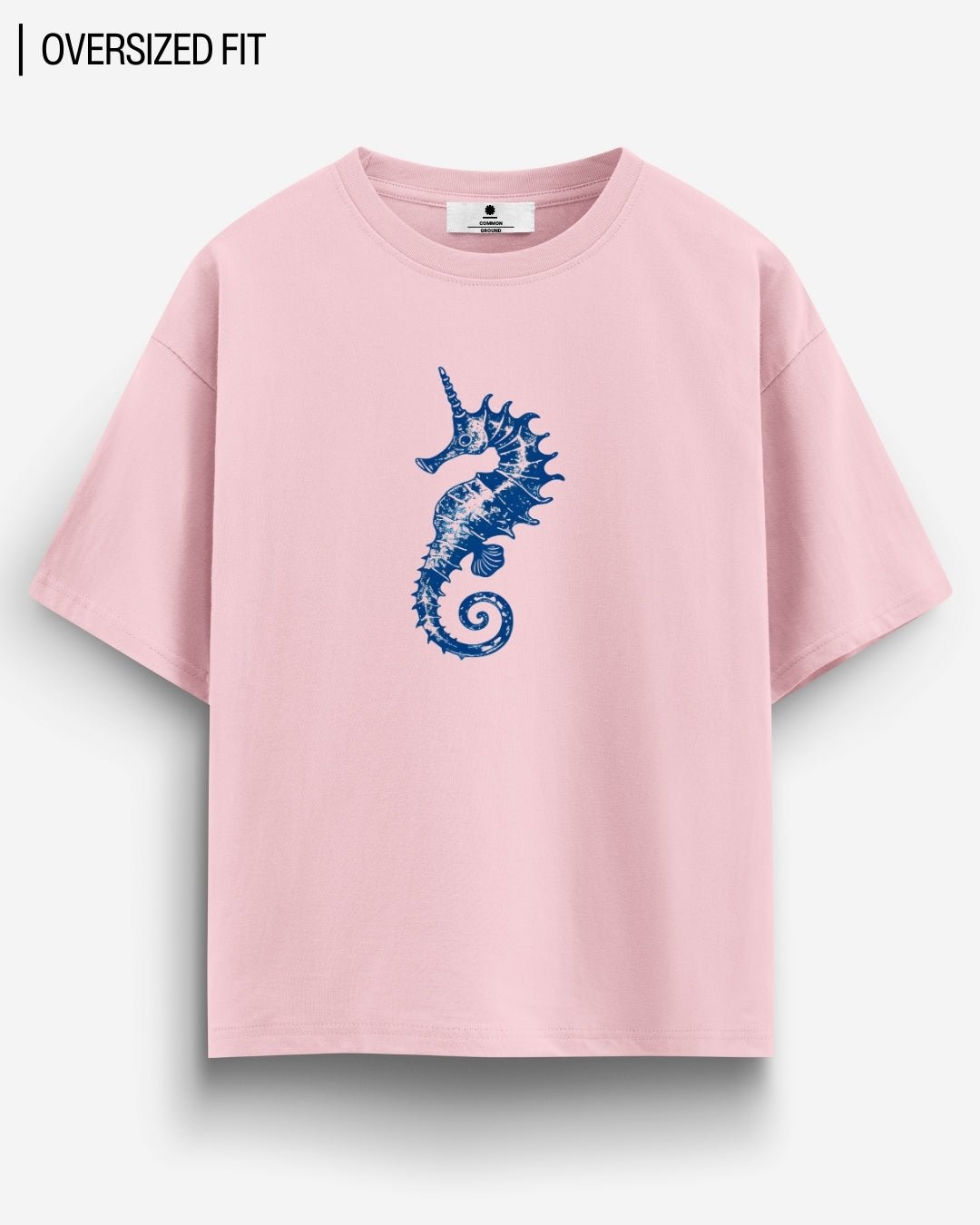 SEAHORSE OVERSIZED T - SHIRT - COMMONGROUND