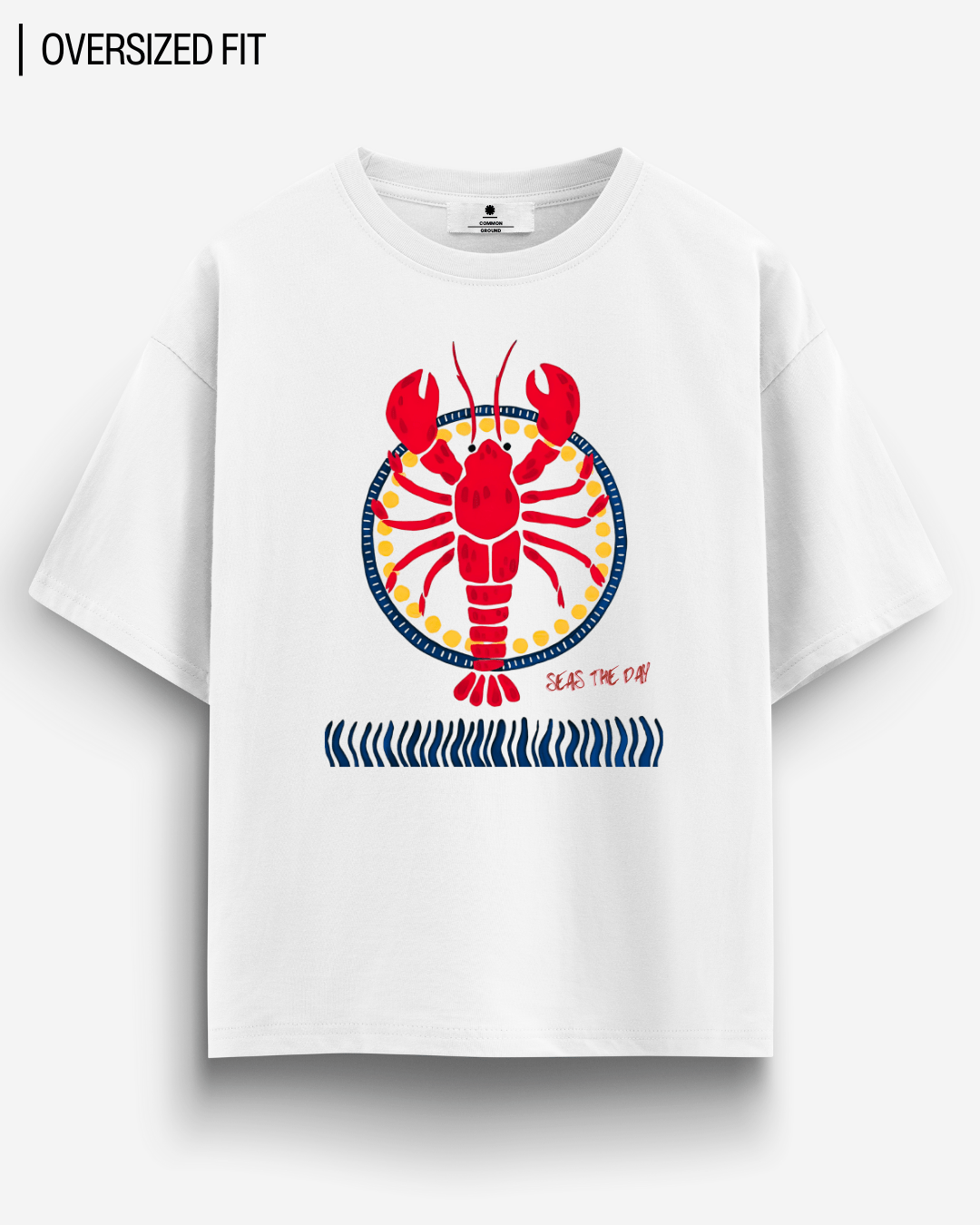 SEAS THE DAY OVERSIZED T - SHIRT - COMMONGROUND